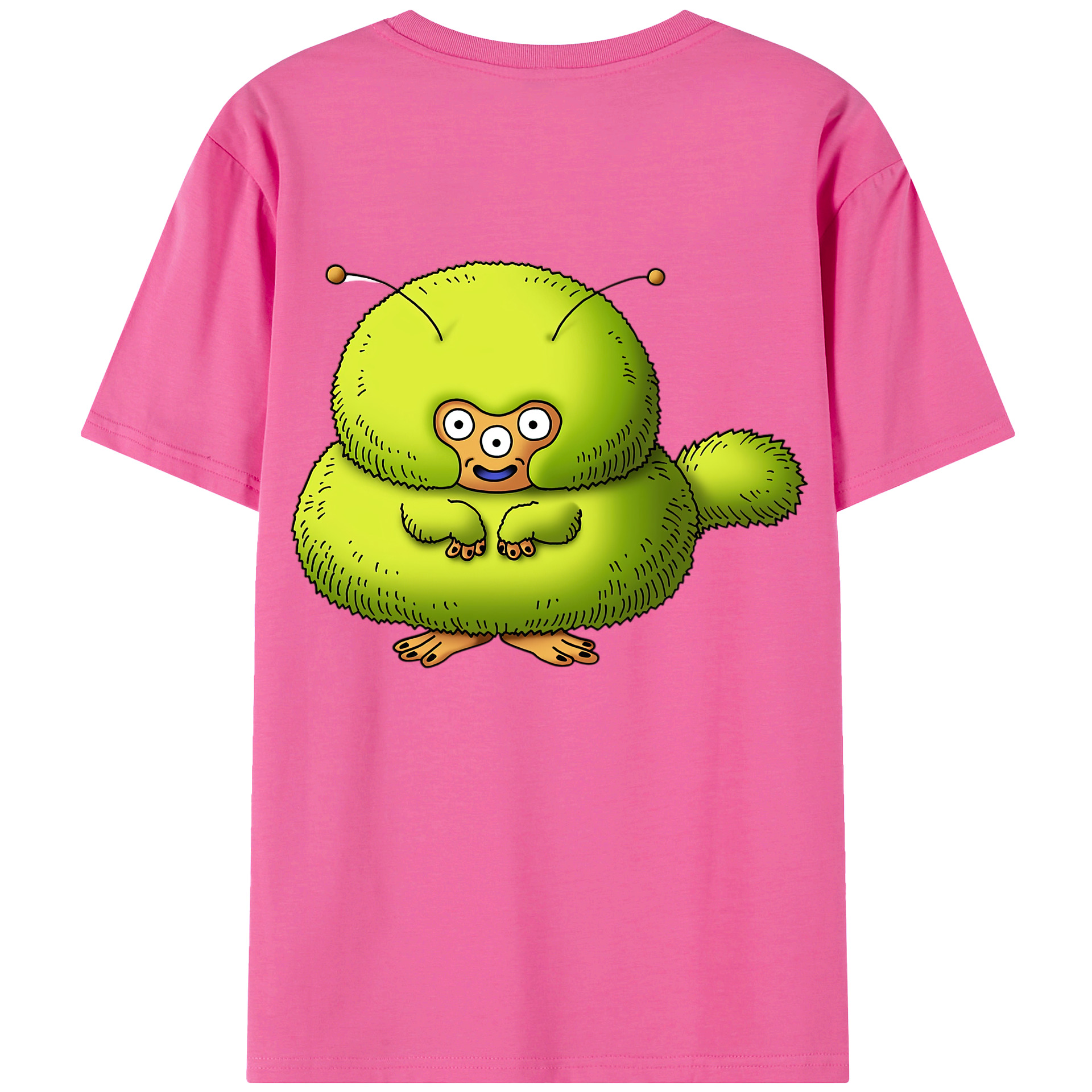 （画像用） ドラゴンクエスト Doragon Kuesuto Dragon Quest レディース半袖Tシャツ(バックプリント)